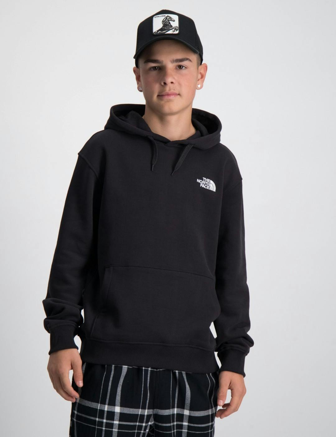 The North Face Evolution Vintage Hoodie For Men In Navy, 48% OFF
