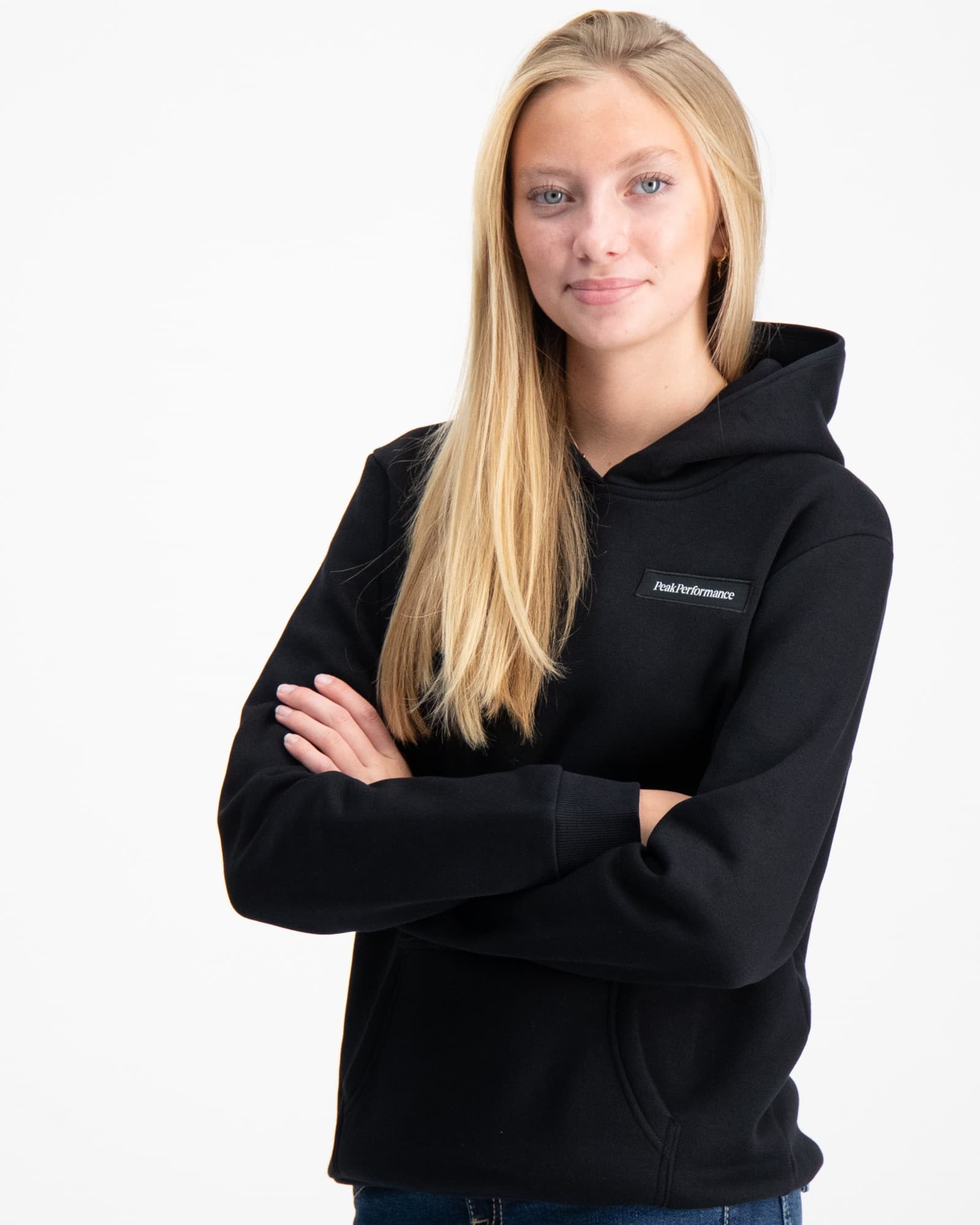 Jr Logo Hood Sweatshirt