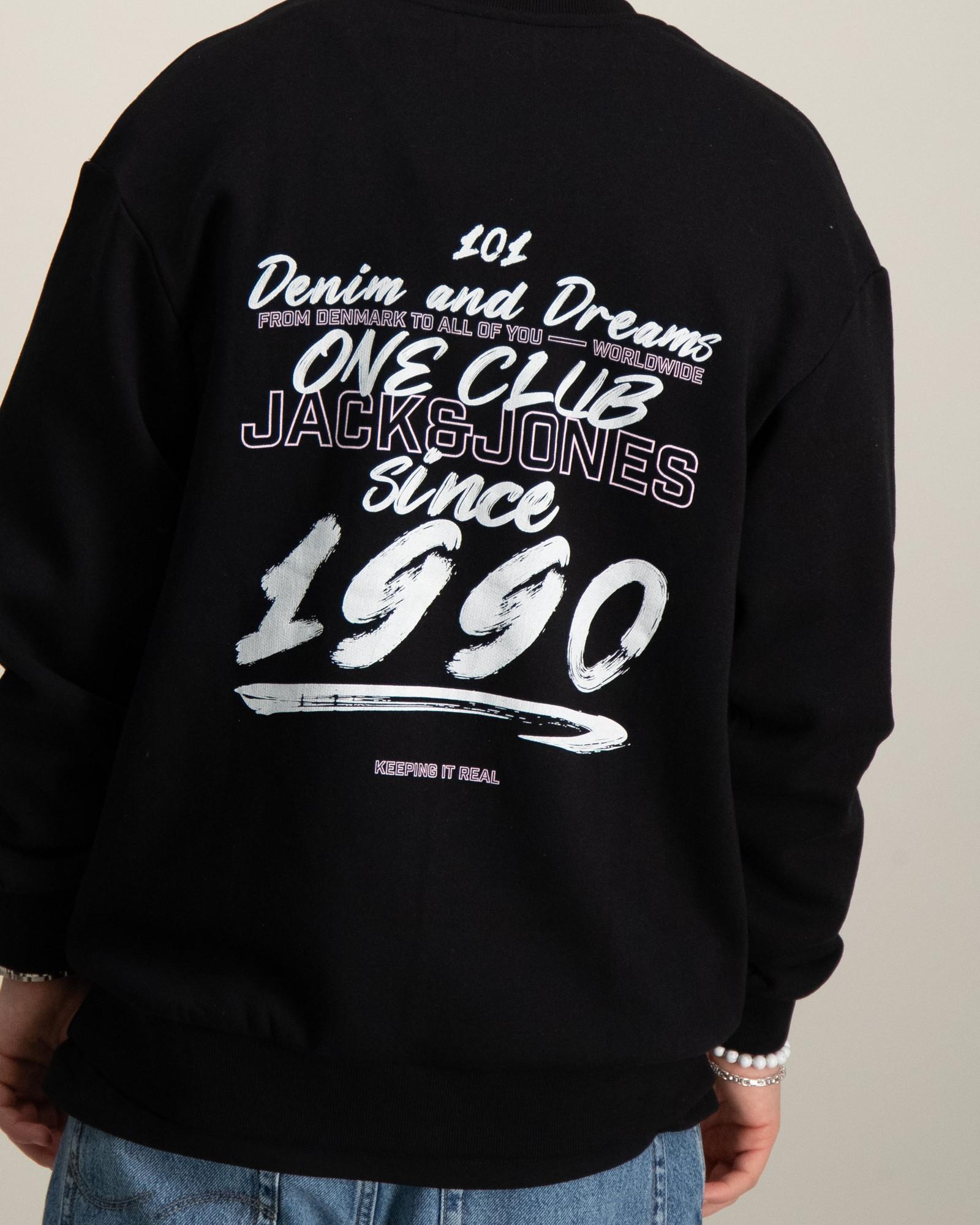 JJDDREAM LOOSE GRAPHIC SWEAT CREW LN