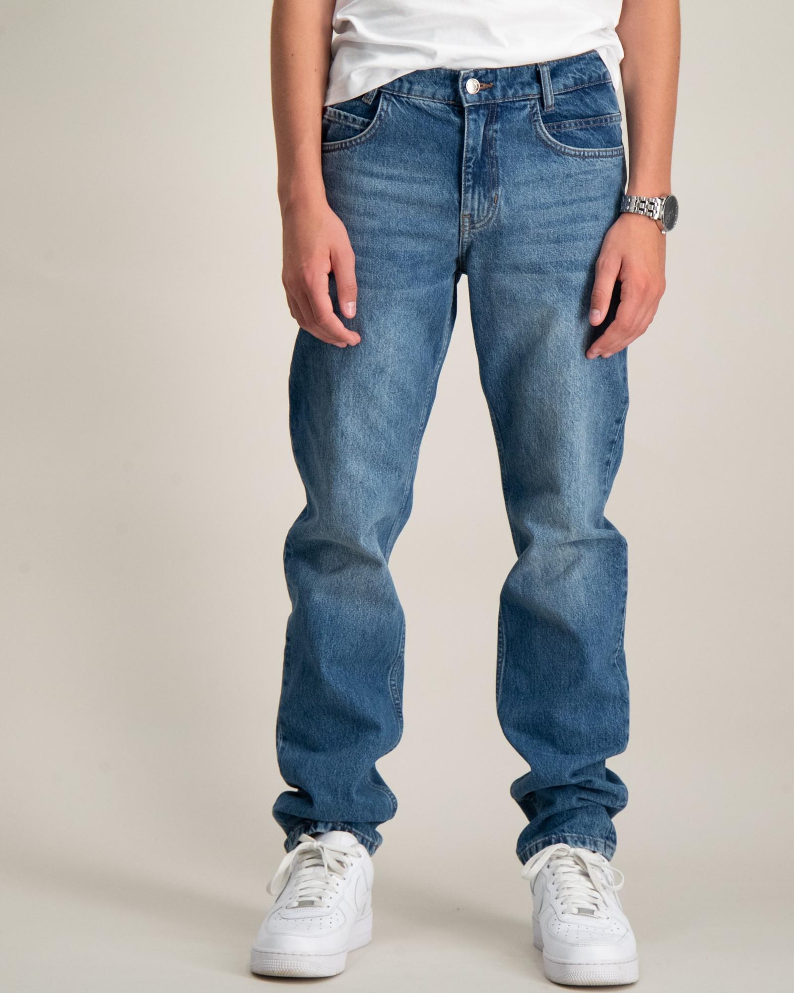 DENIM TROUSERS