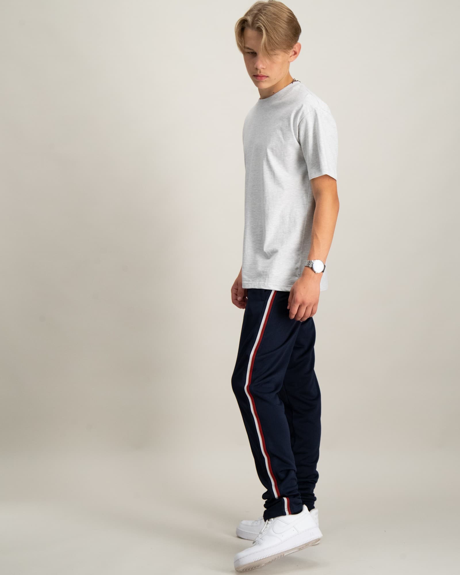 GLOBAL STRIPE REG TRACK PANTS