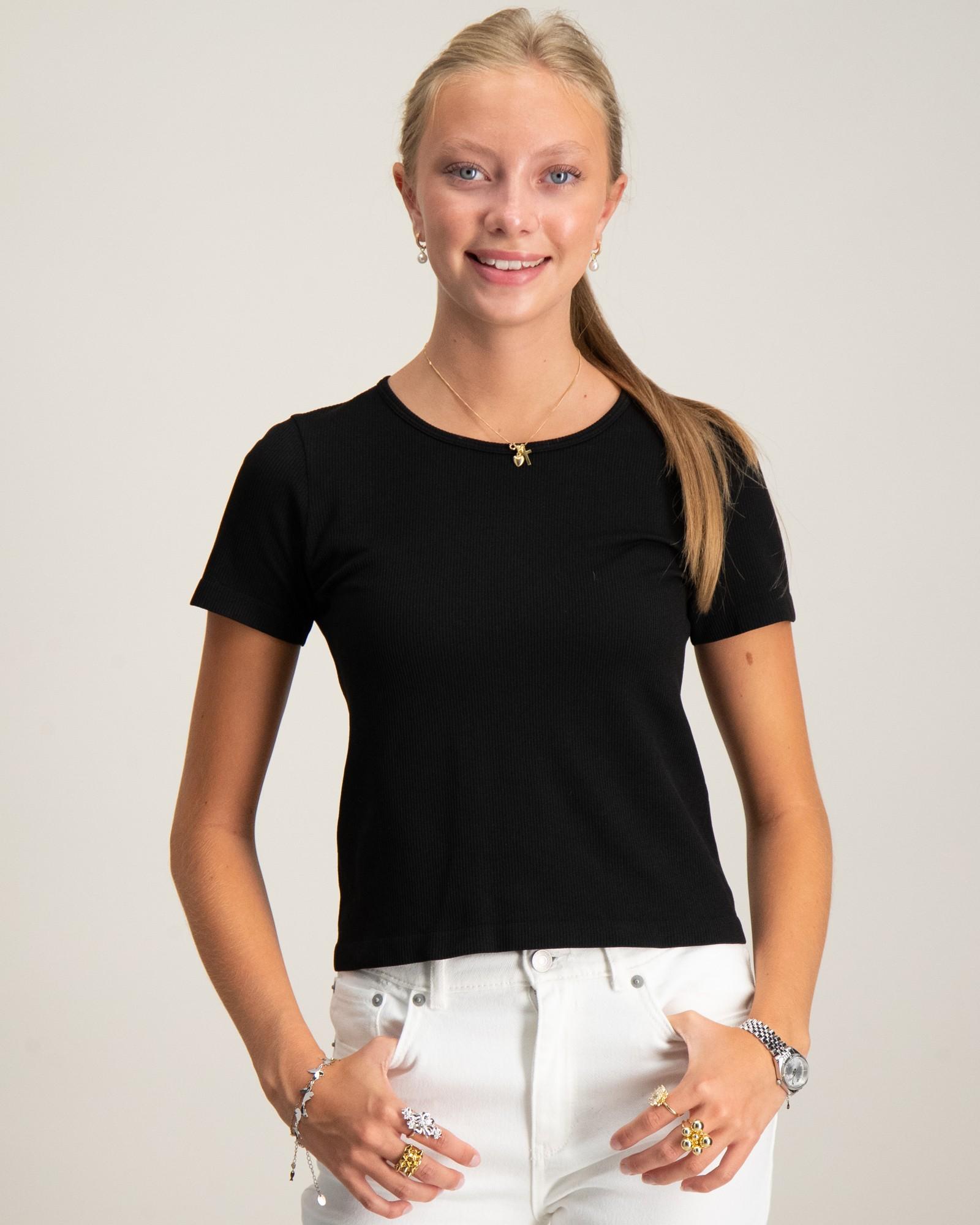 ISA SS SEAMLESS CROPPED TOP