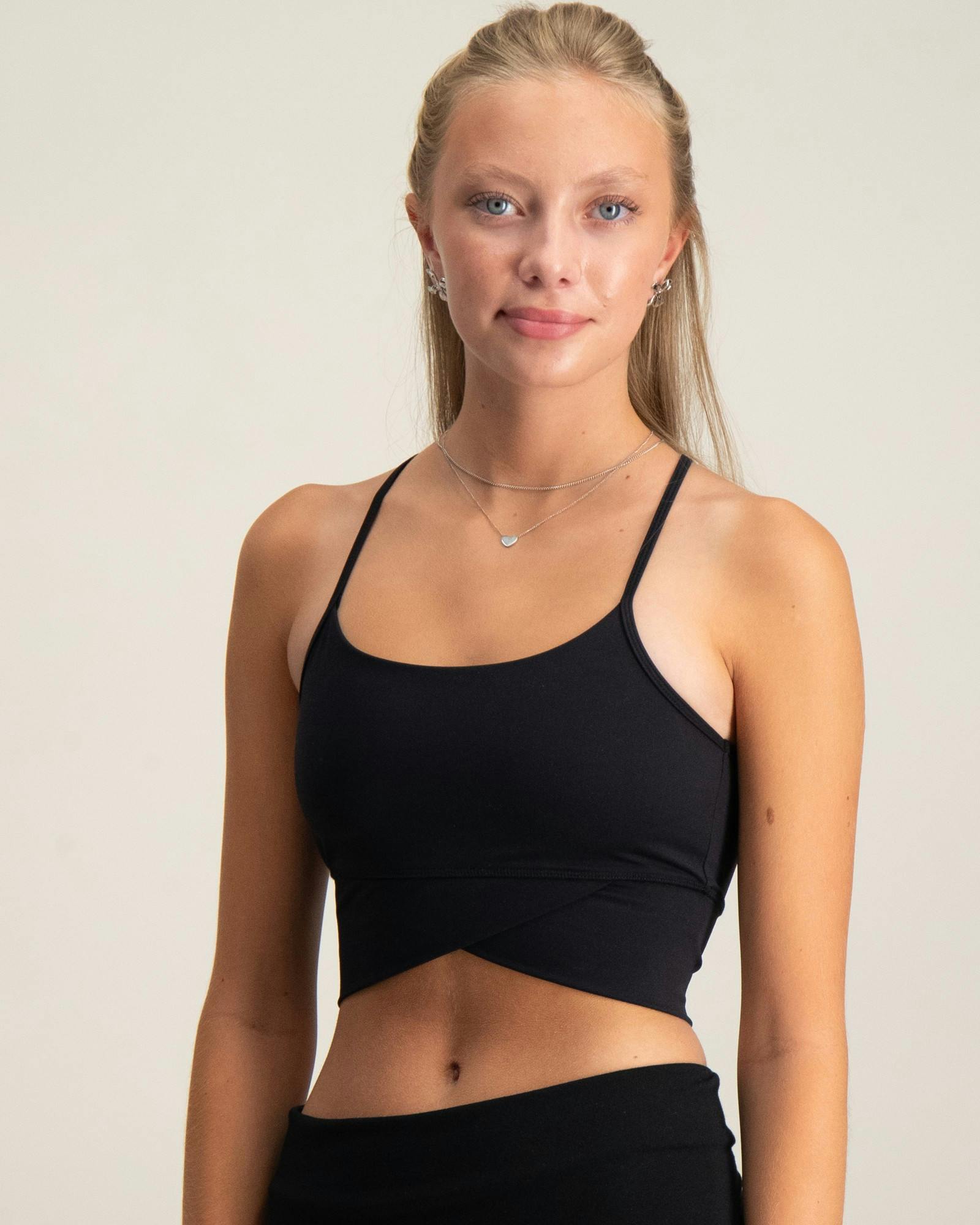 Sporty yoga top