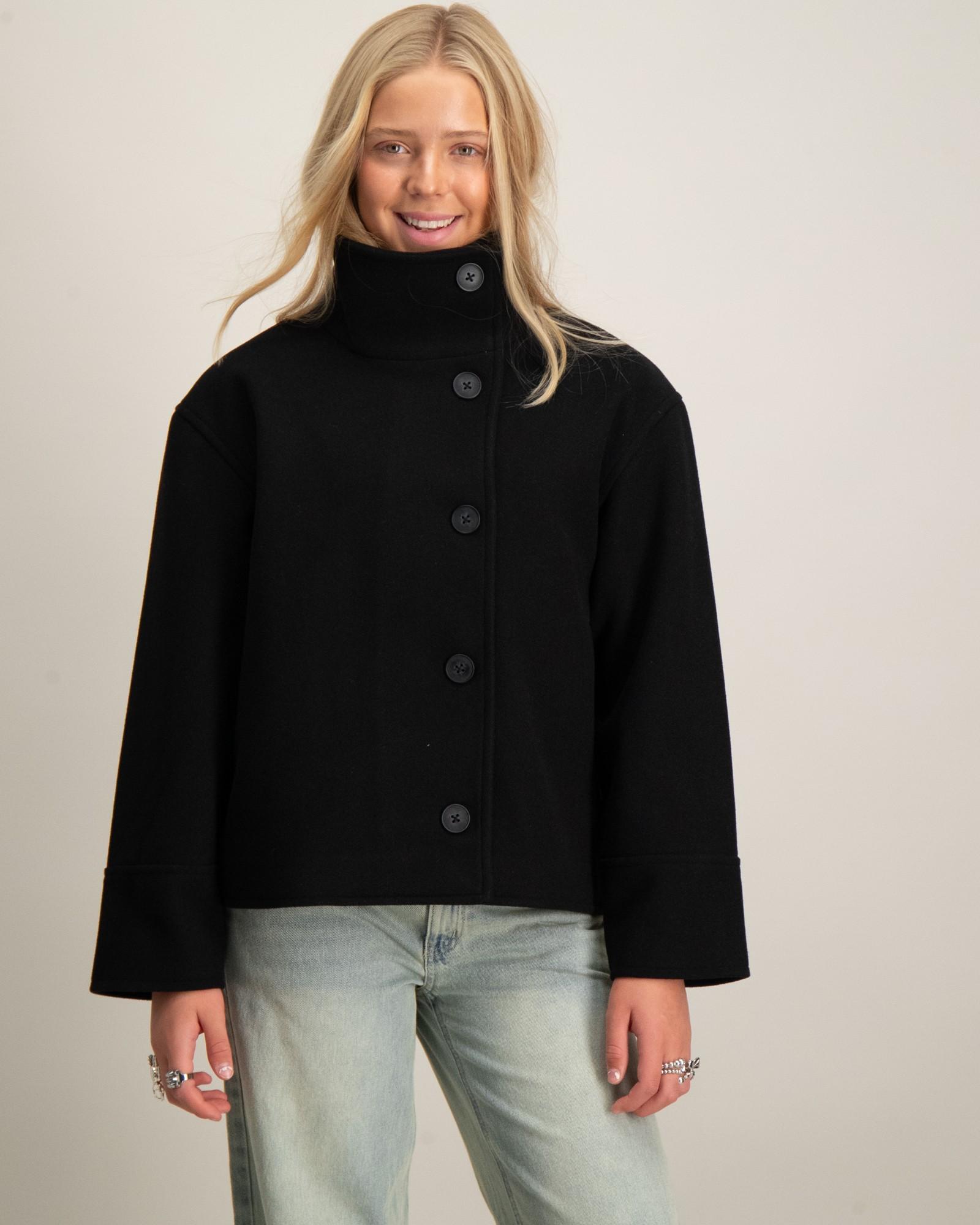 High Collar Coat