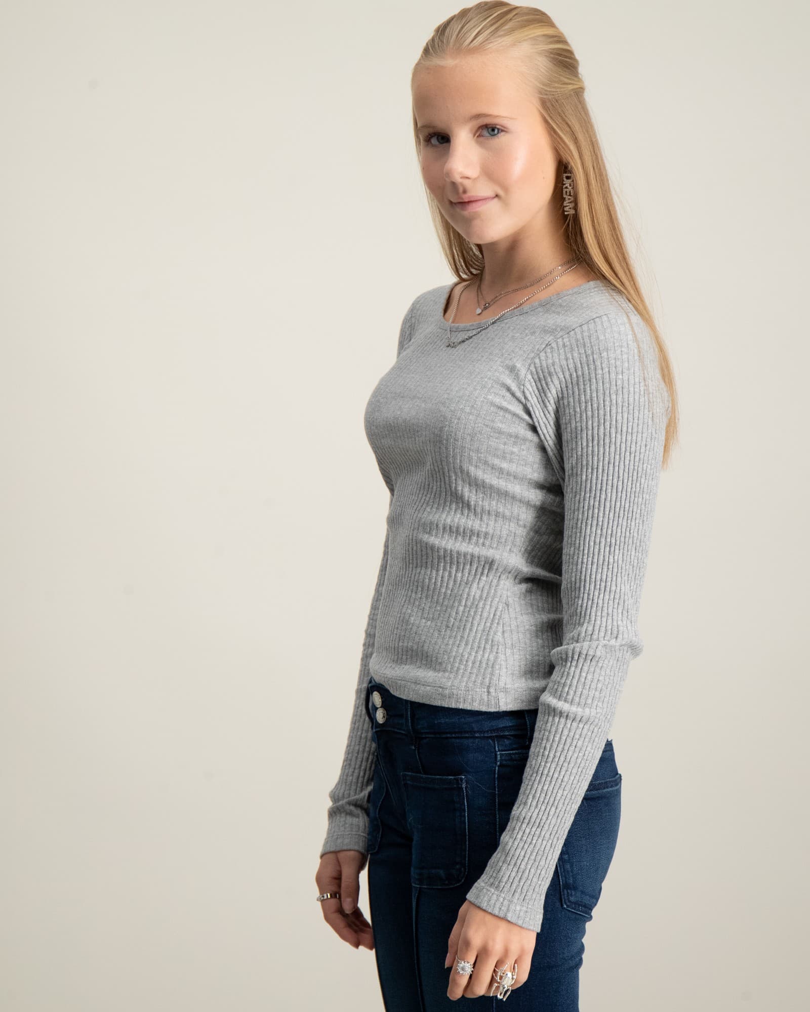 NLFNINUSA LS DEEP O-NECK S TOP