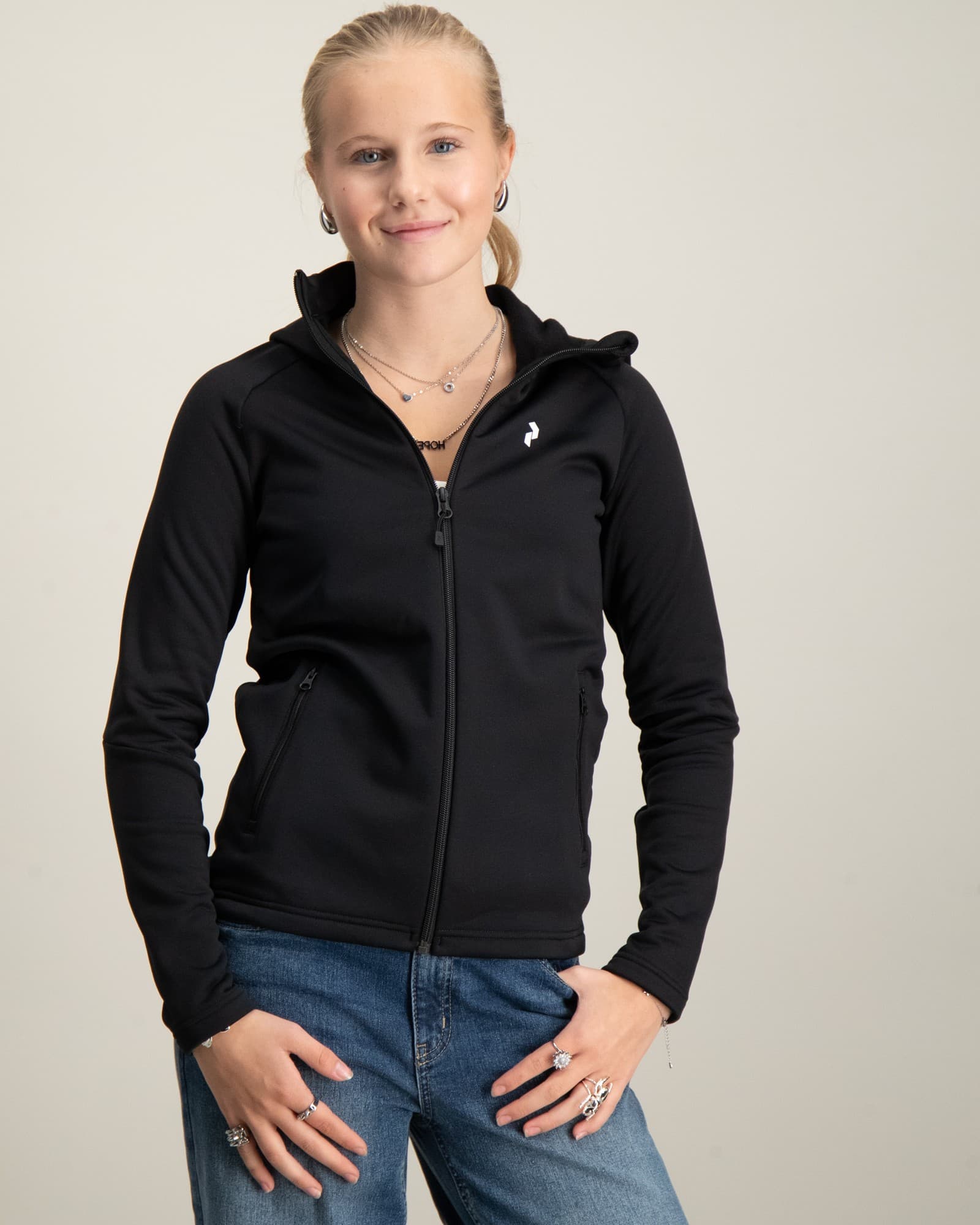 Jr Rider Zip Hood