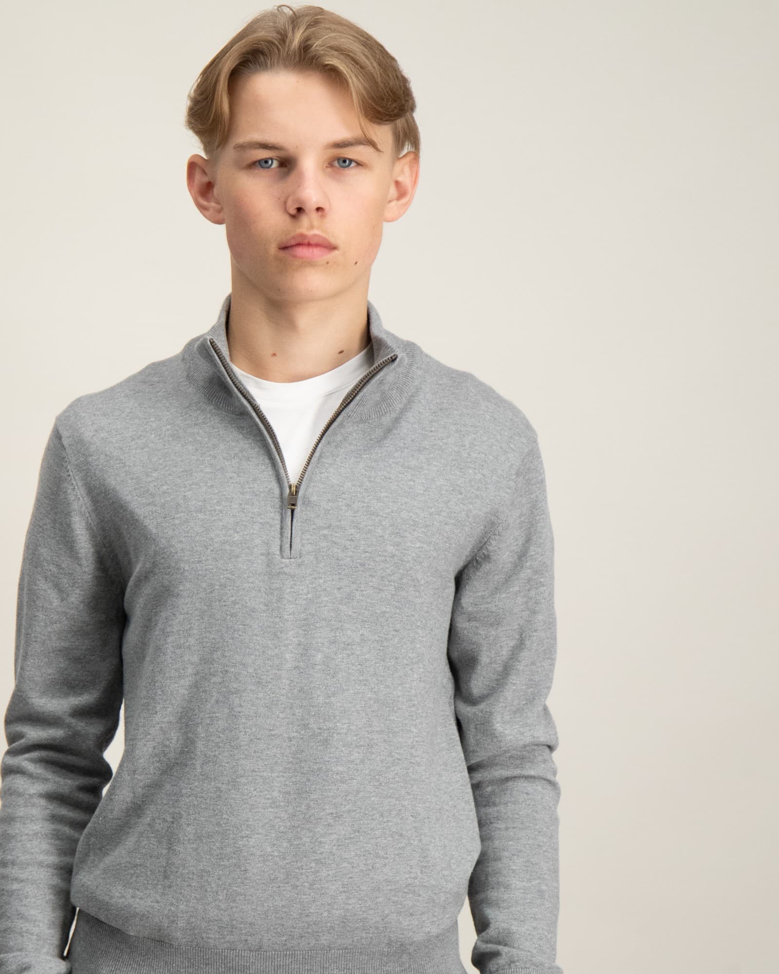 Ludvig Half Zip Knit