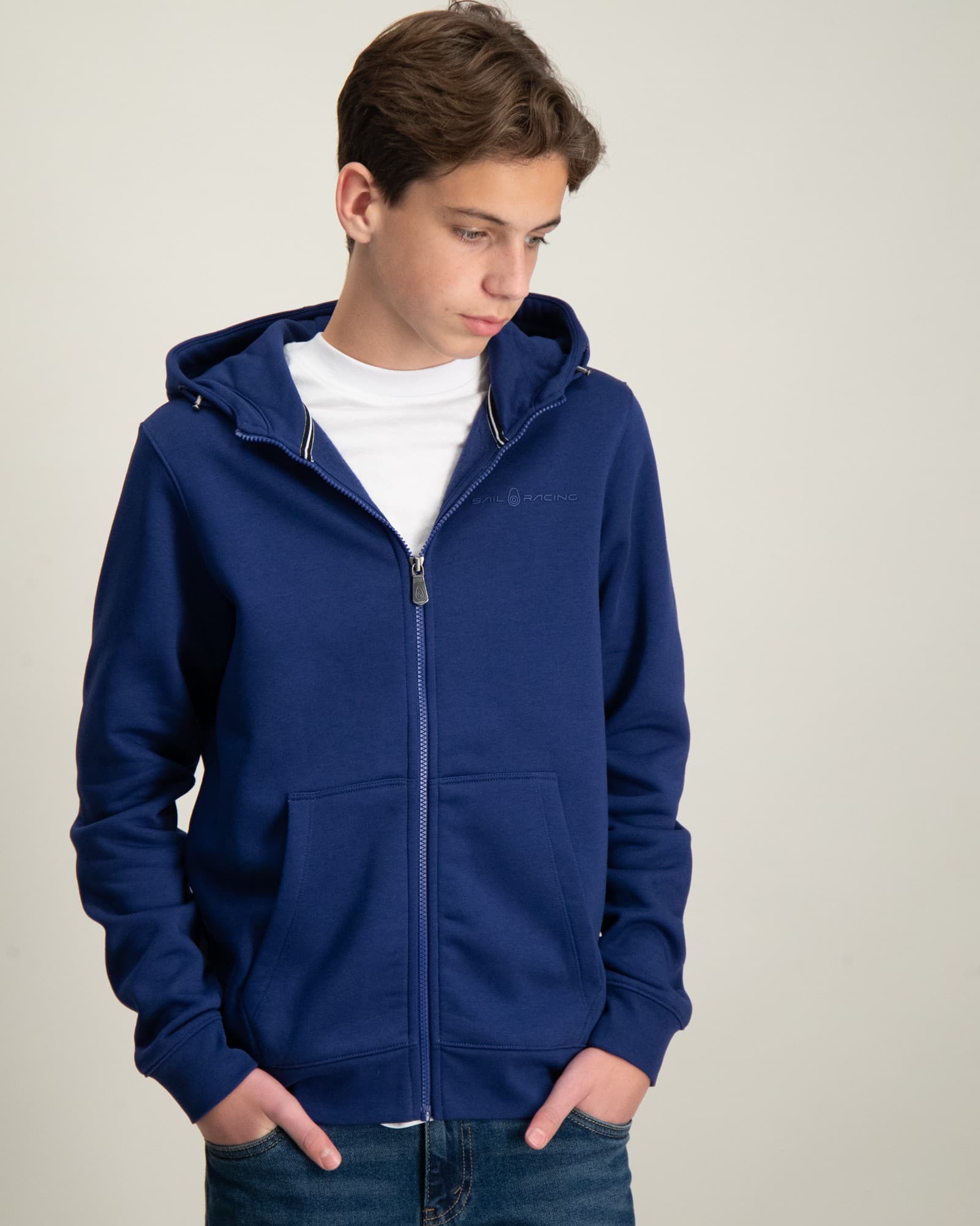 JR BOWMAN LOGO ZIP HOOD