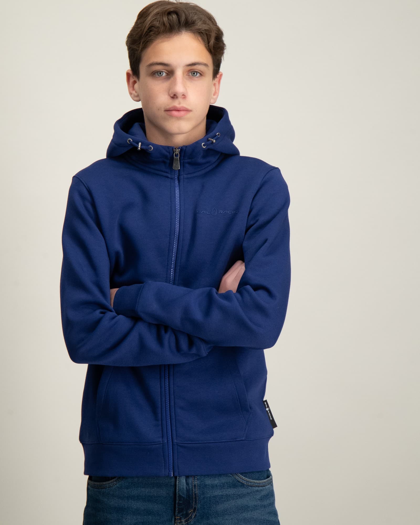 JR BOWMAN LOGO ZIP HOOD