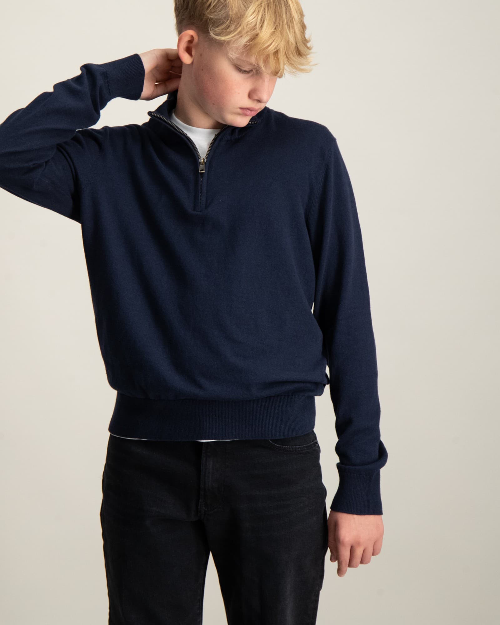 Ludvig Half Zip Knit