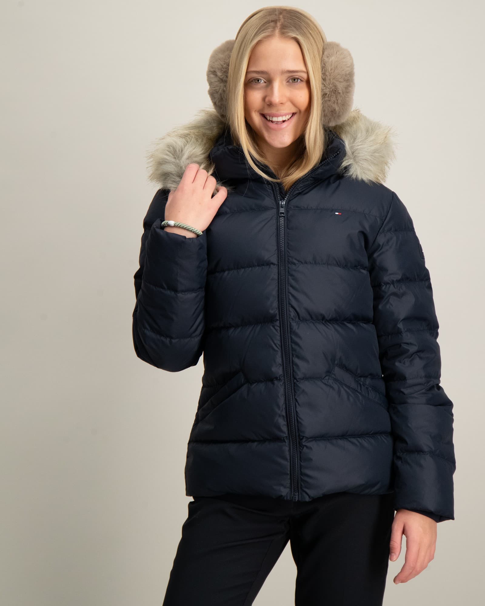 ESSENTIAL DOWN FUR HOOD JACKET