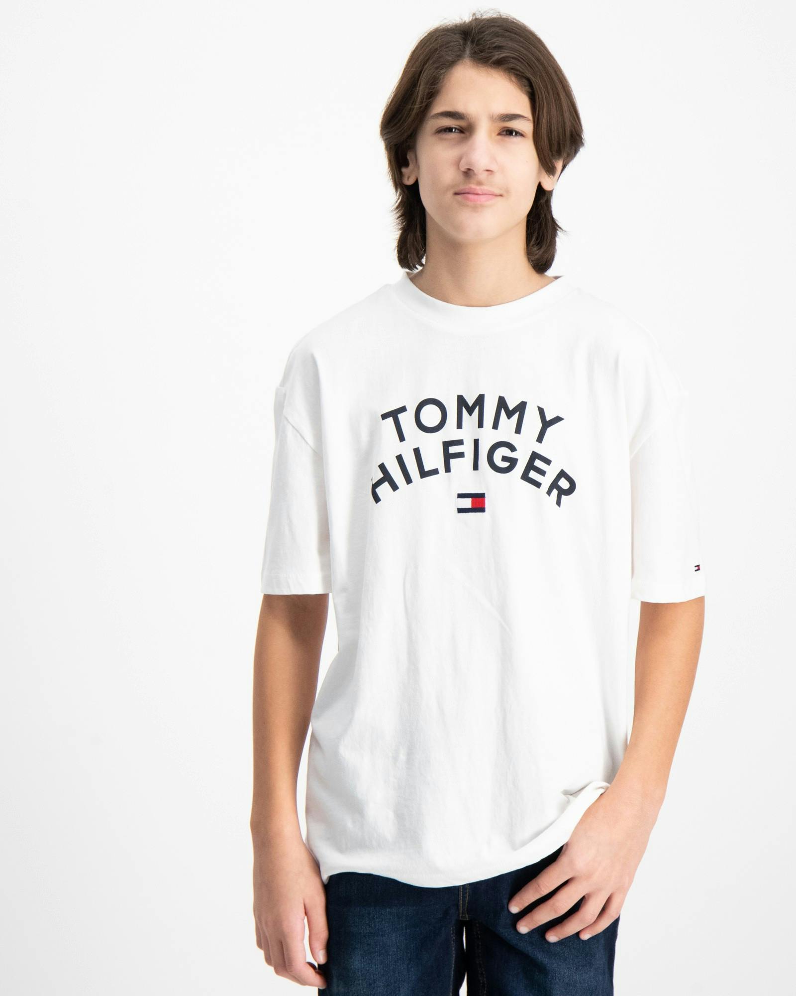 TOMMY HILFIGER FLAG TEE S/S